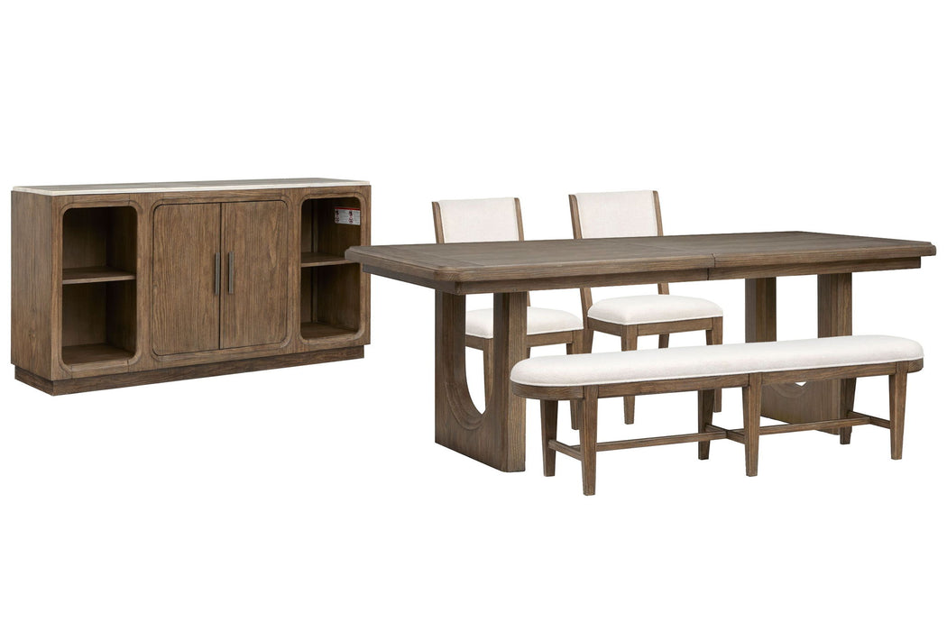 Westbourne - Extendable Trestle Dining Table Set