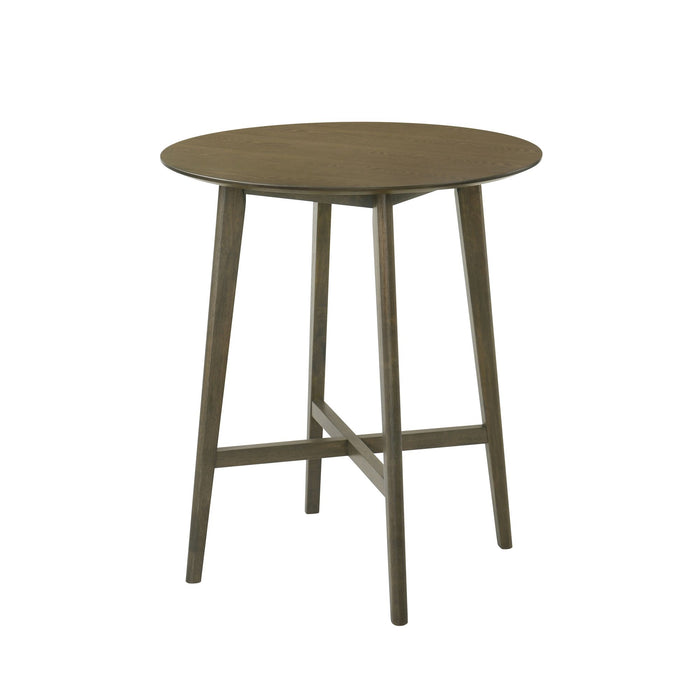 Allin - 31.5" Wood Top Pub Table - Night Wenge