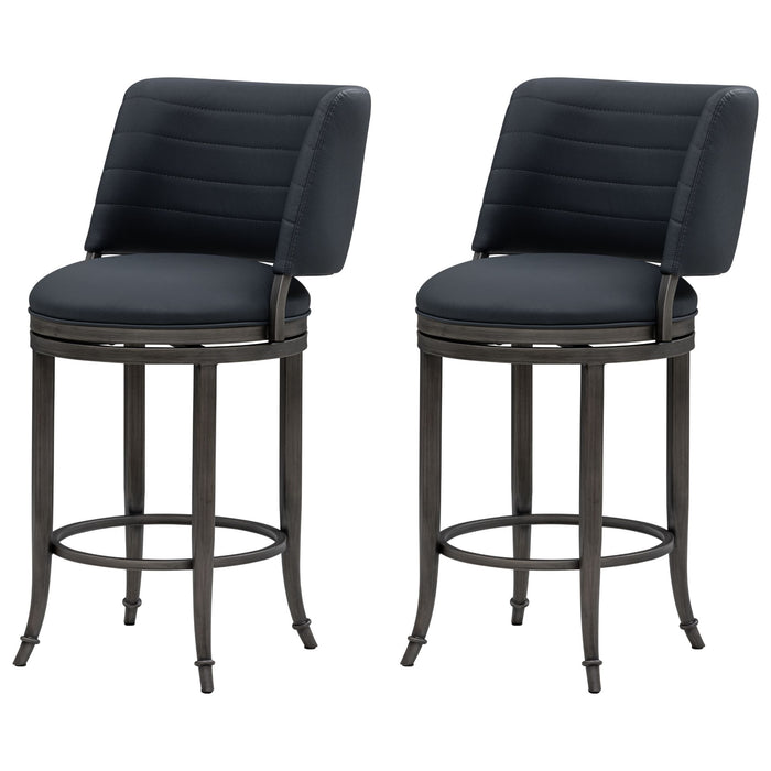 Torres - Upholstered Swivel Counter Height Barstool