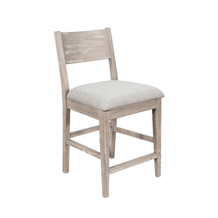 Lucas - 24" Counter Stool (Set of 2) - Wheat