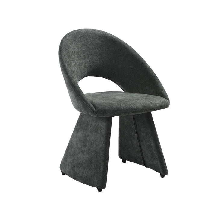 Angelina - Modern Curved Back Upholstered Dining Chair