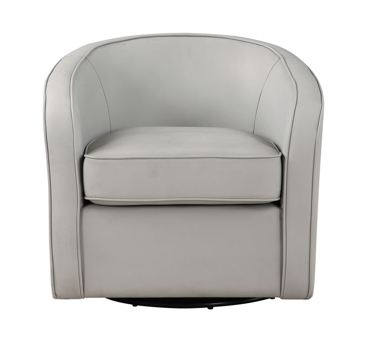 Collingswood - Swivel Accent Chair - Light Gray