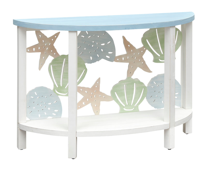 Marianna - Demilune Accent Console - Multi Color