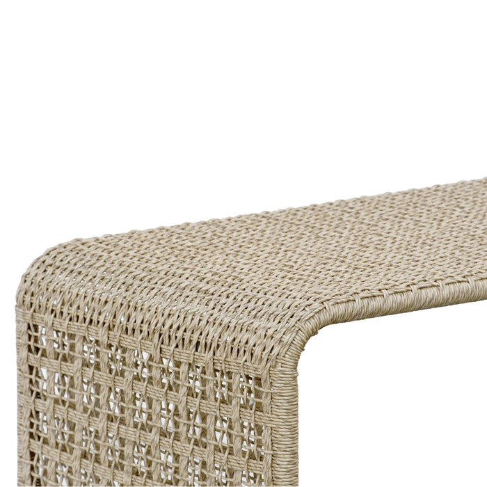 Driftbay - Rectangular Outdoor Coffee Table - Natural