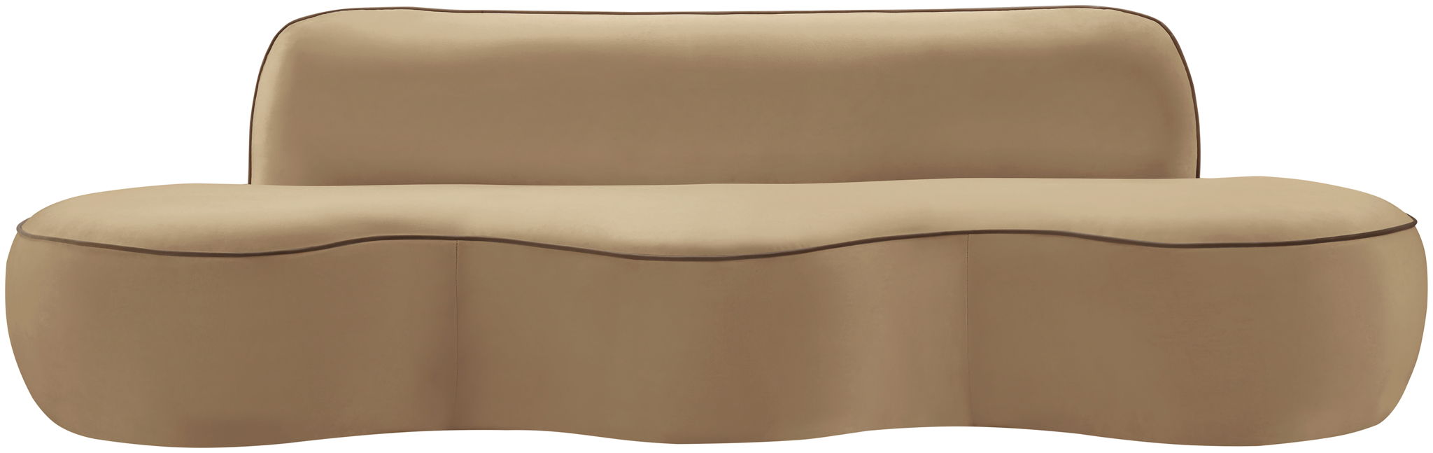 Swerve - Velvet 101" Upholstered Sofa