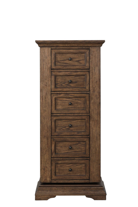 Mar Vista - Swivel Lingerie Chest With Mirror - Walnut