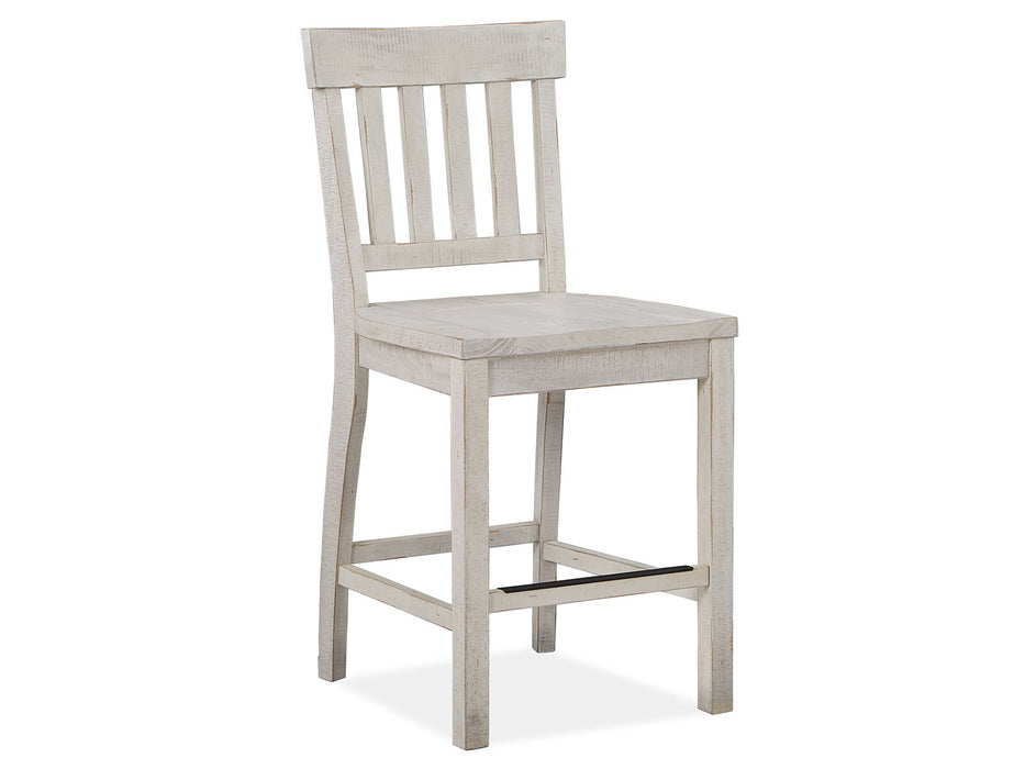 Bronwyn - Counter Chair (Set of 2) - Alabaster