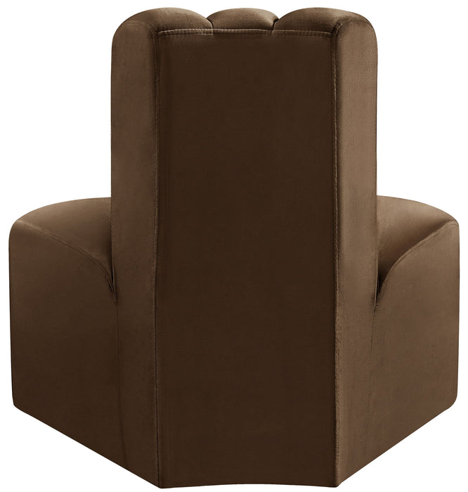 Arc - Velvet Reverse Corner Chair