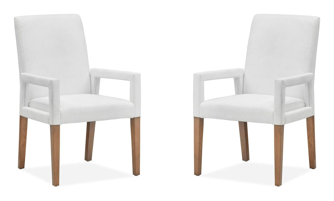 Lindon - Dining Arm Chair With Upholstered Seat & Back (Set of 2)