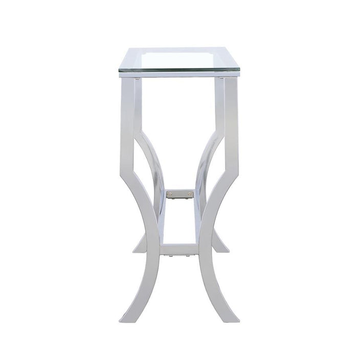 Saide - Rectangular Glass Top Table