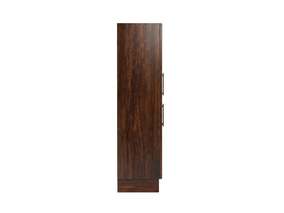 Reena - Display Cabinet - Rich Brown