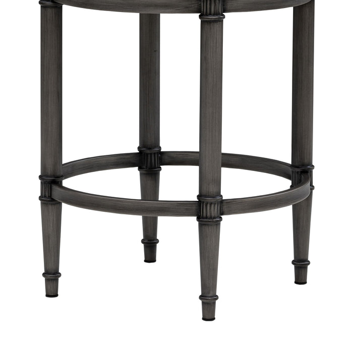 Eunice - Faux Leather Upholstered Swivel Counter Height Barstool
