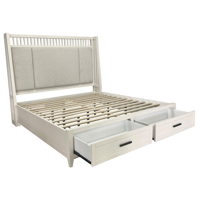 Americana Modern Bedroom - Shelter Bed