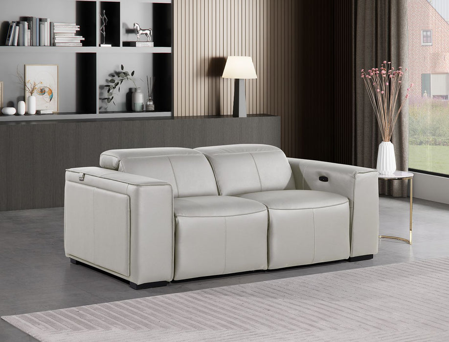 1224 - 2-Piece Modular Power Reclining Loveseat In With 2 Power Recliners & Power Headrests