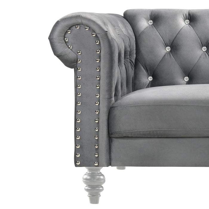 Emma - Crystal Loveseat