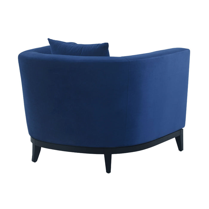 Melange - Velvet Upholstered Accent Chair