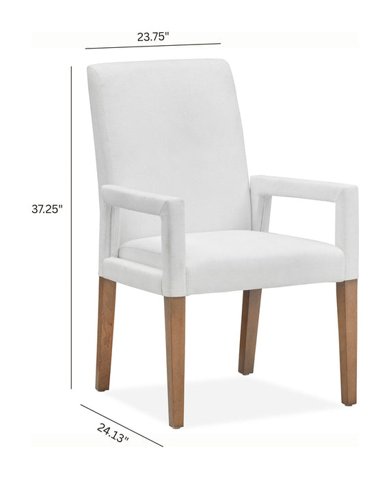 Lindon - Dining Arm Chair With Upholstered Seat & Back (Set of 2)