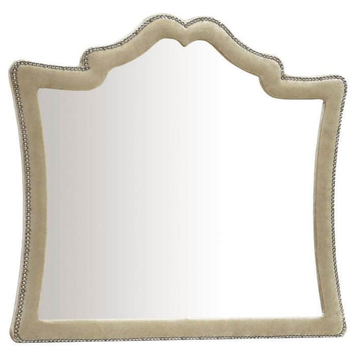 Antonella - Dresser Mirror With Nailhead Trim