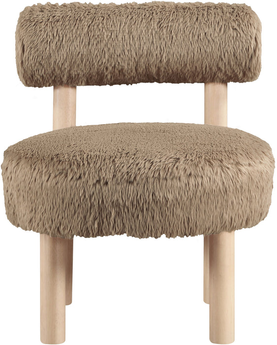 Ambre - Shearling Fabric Accent Chair