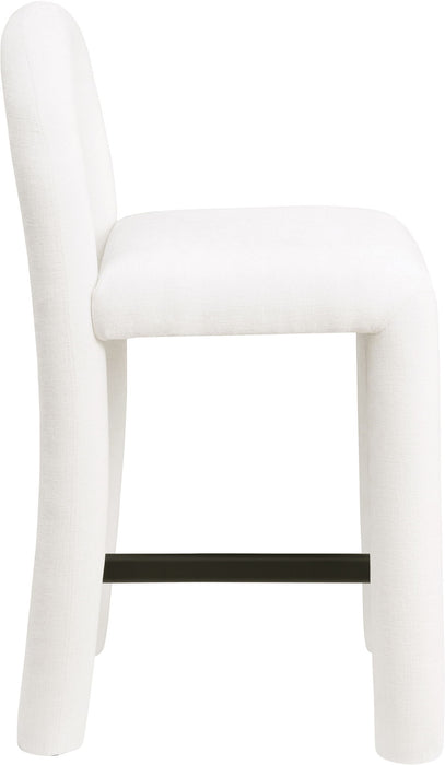 Amari - Chenille Fabric Stool