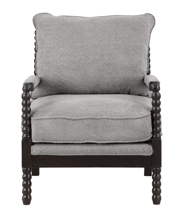 Middlebury - Accent Chair - Dark Brown and Gray