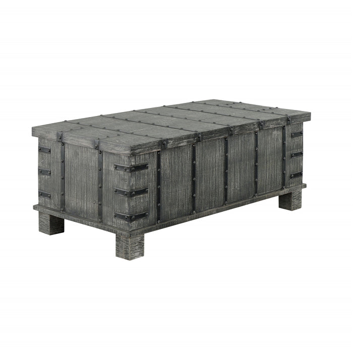 Santiago - Lift Top Cocktail Table - Gray