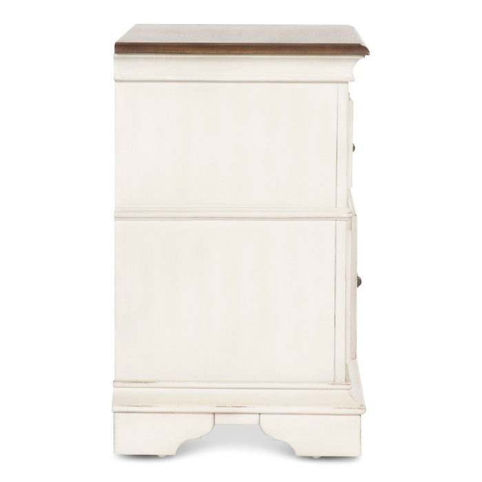 Anastasia - Nightstand - Antique White