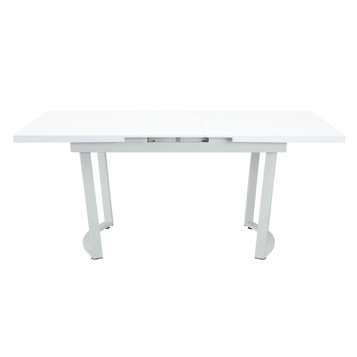 Palton - Dining Table - High Gloss White