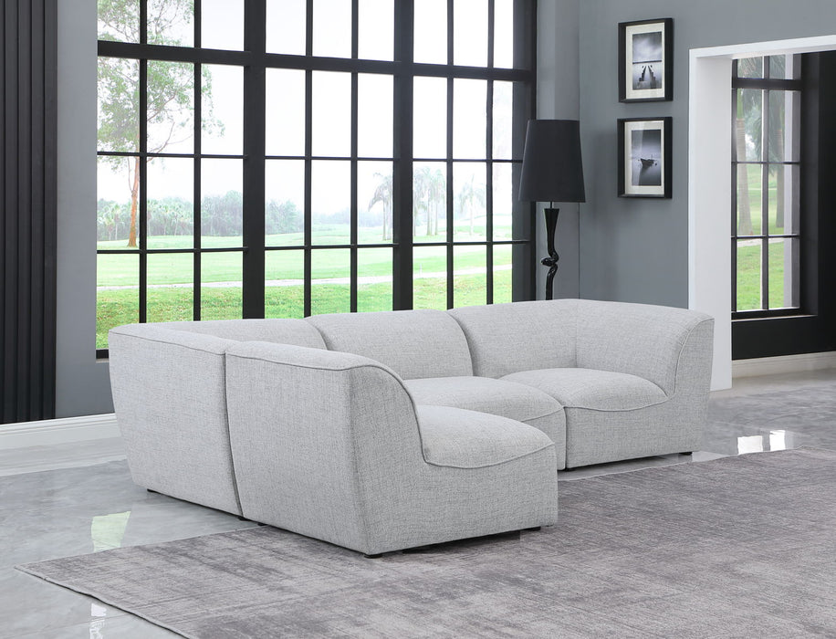 Miramar - Modular Sectional 4 Piece - Gray