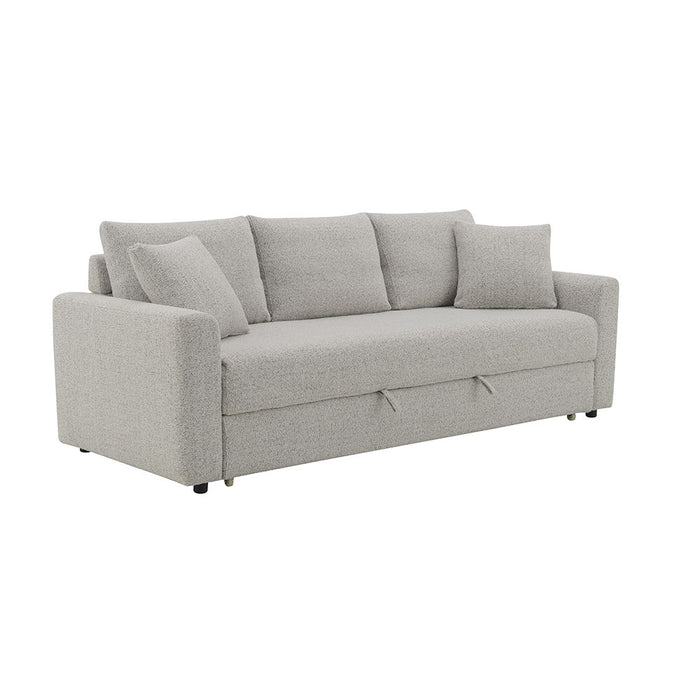 Connie - Sofa With Sleeper - Gray Boucle