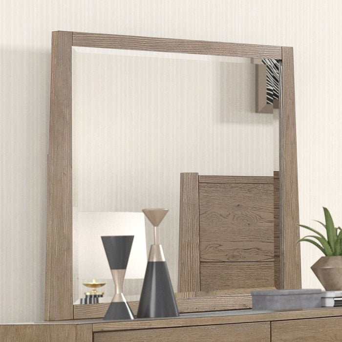 Viera - Landscape Mirror - Natural Oak