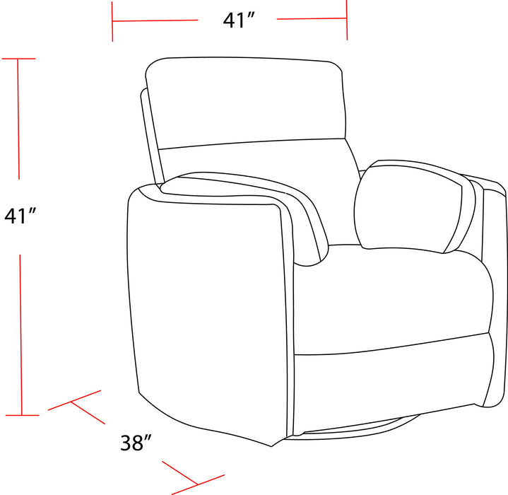 Radius - Manual Swivel Recliner
