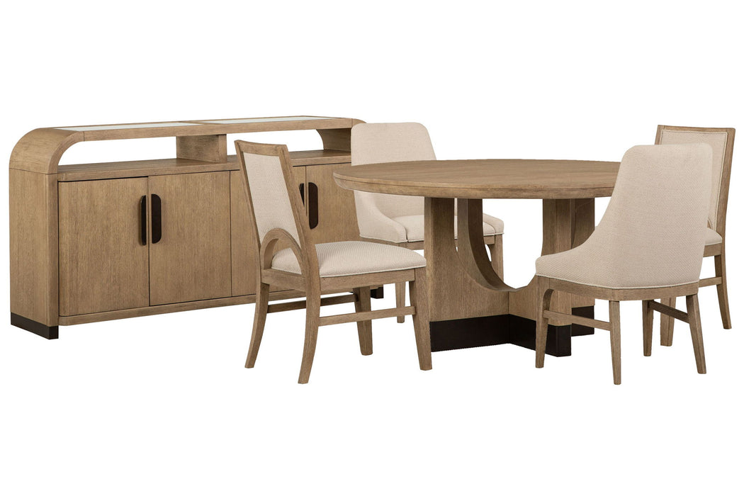 Tristan - 60" Round Dining Table Set