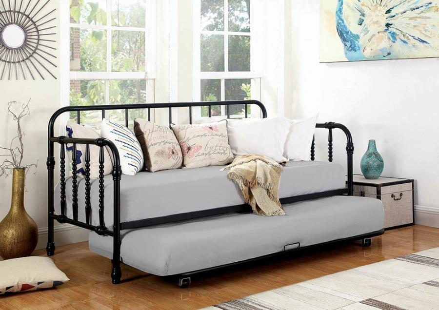 Marina - Metal Daybed With Trundle