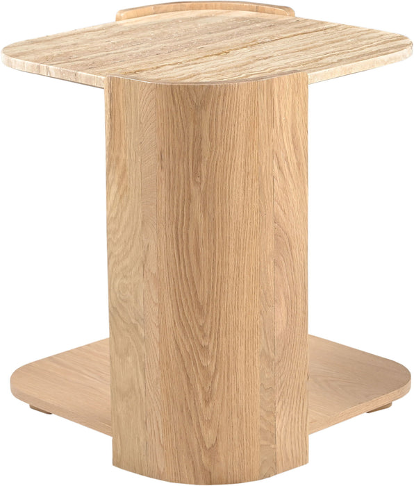 Calabria - Marble And Oak Wood Table