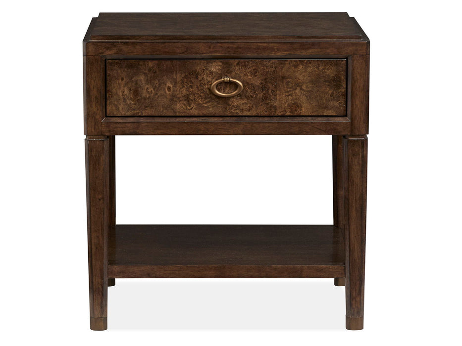 Rowan - Open Nightstand - Espresso