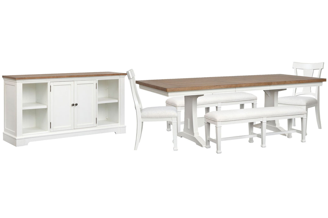 Kingston - Extendable Rectangular Dining Table Set