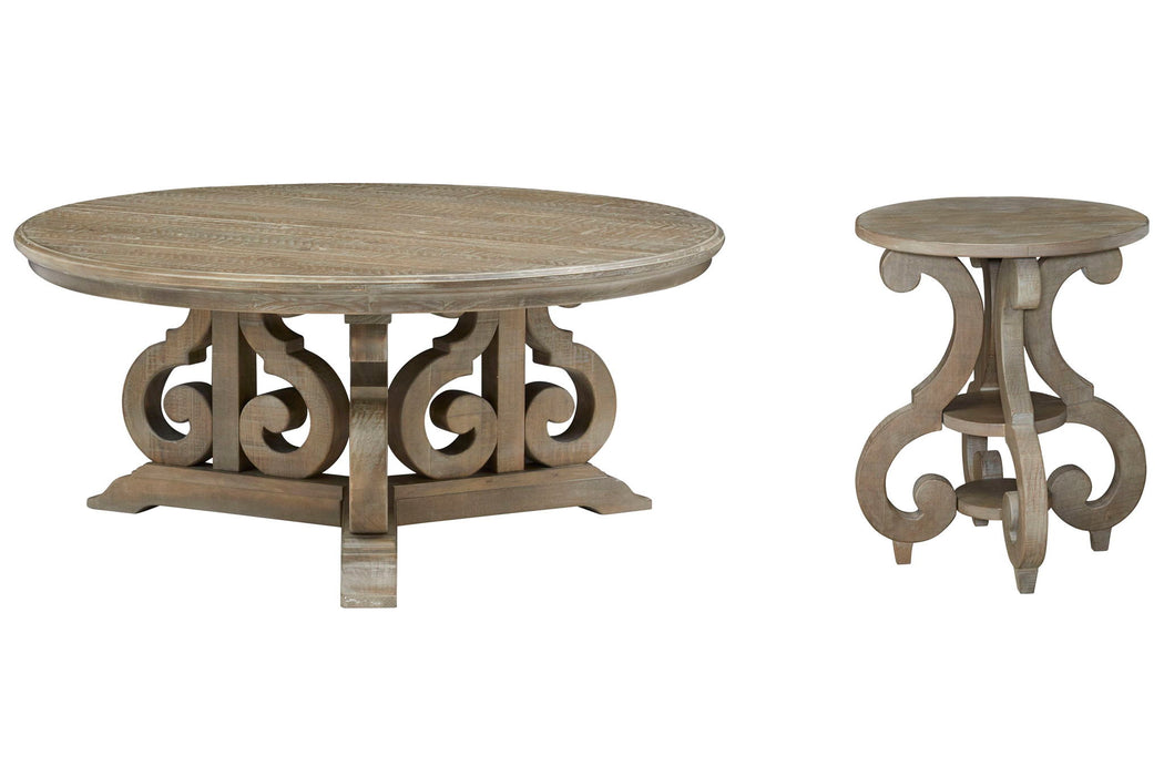 Tinley Park - Round Cocktail Table Set