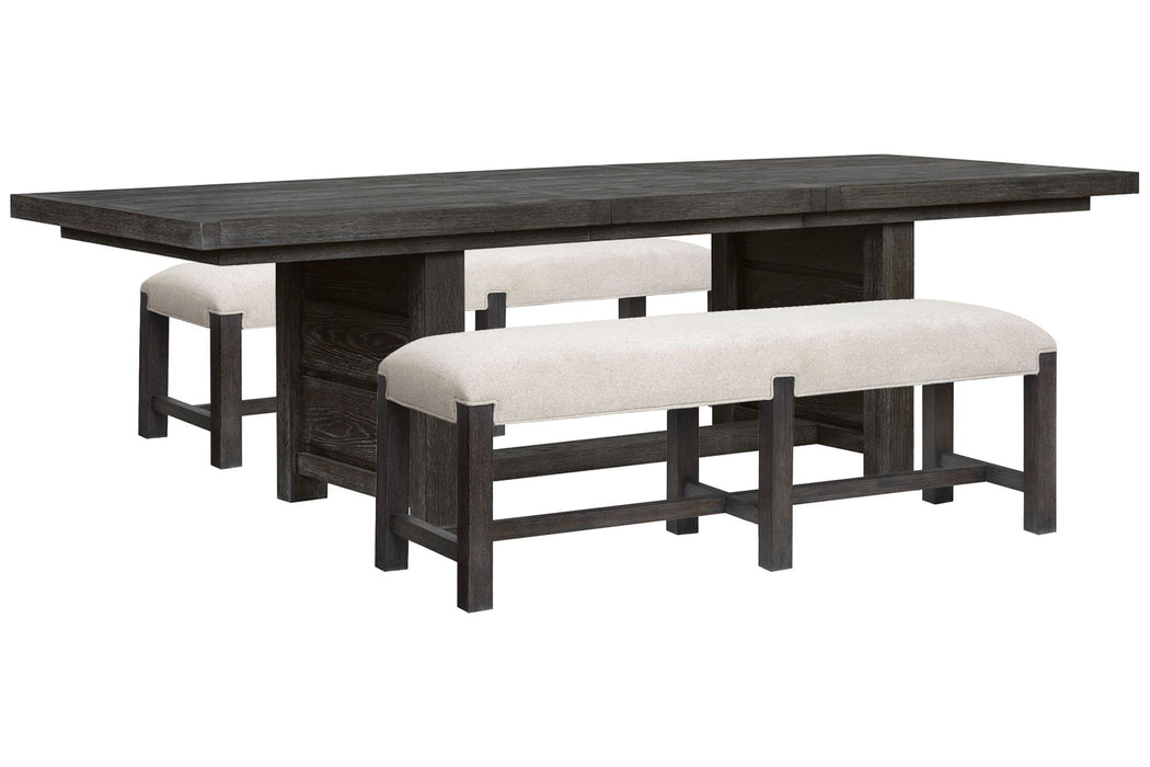 Plum Creek - Trestle Dining Table Set