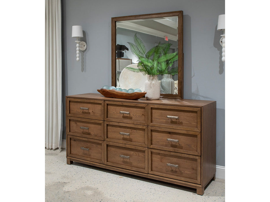 Laurel Ridge - Portrait Mirror - Brown