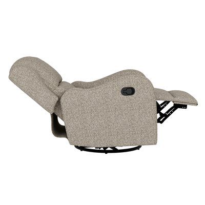 Henry - Manual Swivel Glider Recliner - Speckled Brown