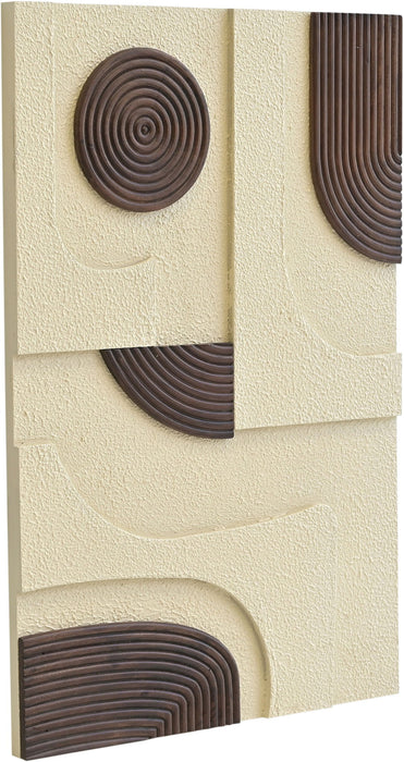 Element - Mango Wood 4 Piece Wall Art