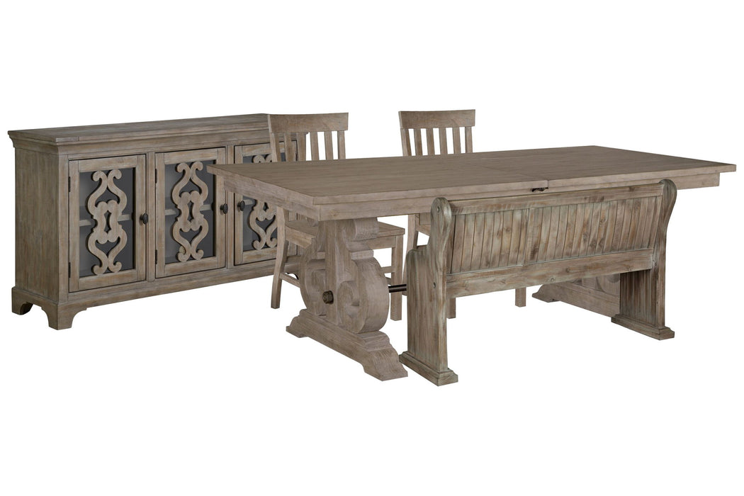 Tinley Park - Extendable Rectangular Dining Table Set