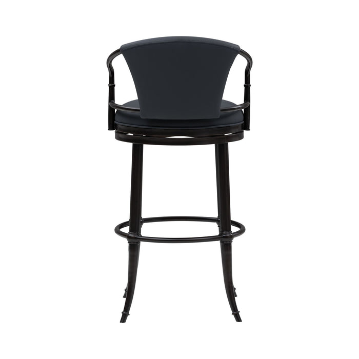 Otis - Upholstered Swivel Bar Height Barstool