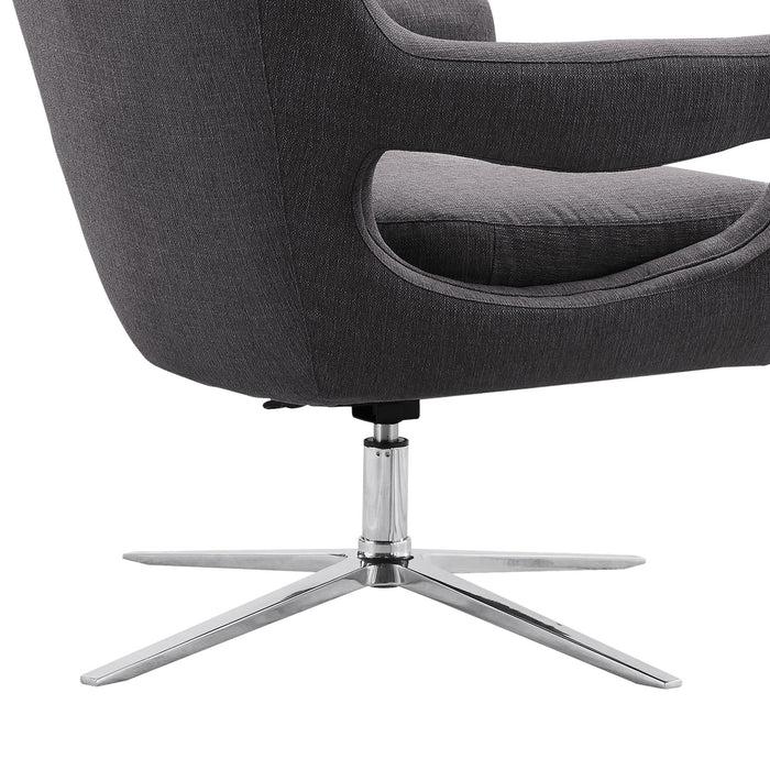 Quinn - Contemporary Adjustable Swivel Accent Chair
