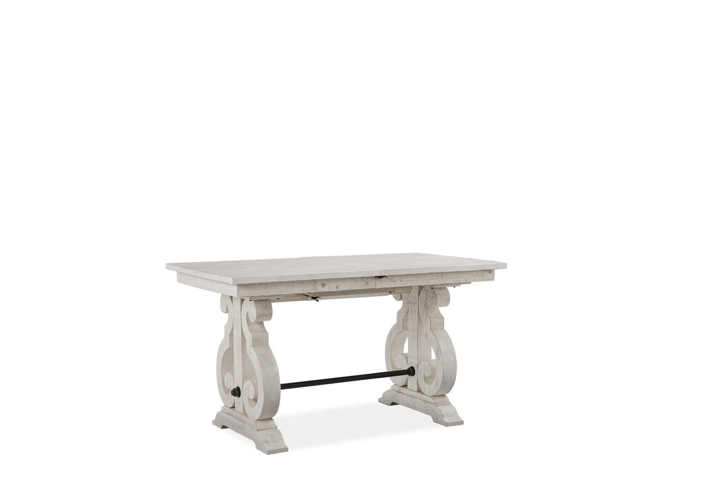 Bronwyn - Rectangular Counter Dining Table - Alabaster