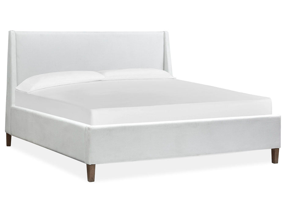 Lindon - Complete Upholstered Island Bed