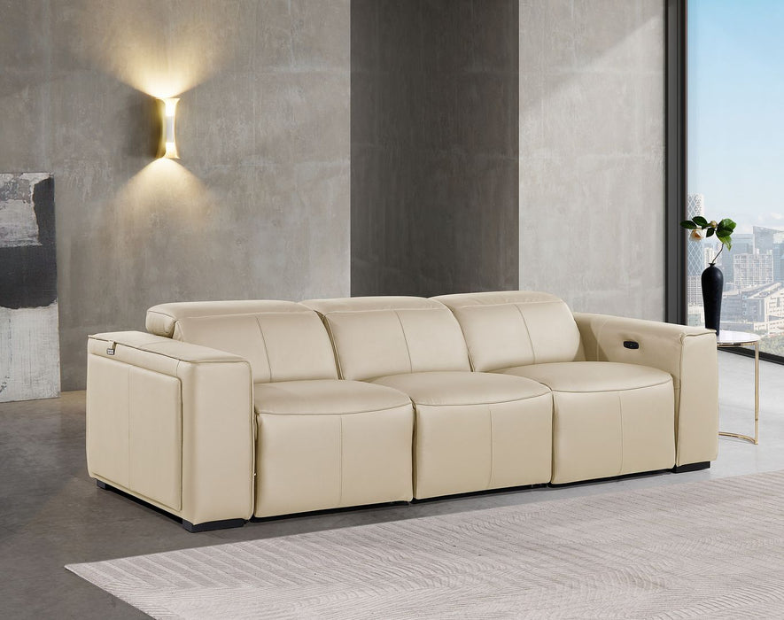 1224 - 3-Piece Modular Power Reclining Sofa In With 2 Power Recliners & Power Headrests
