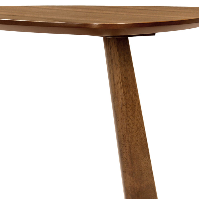 Bianka - Veneer Tea Table - Walnut