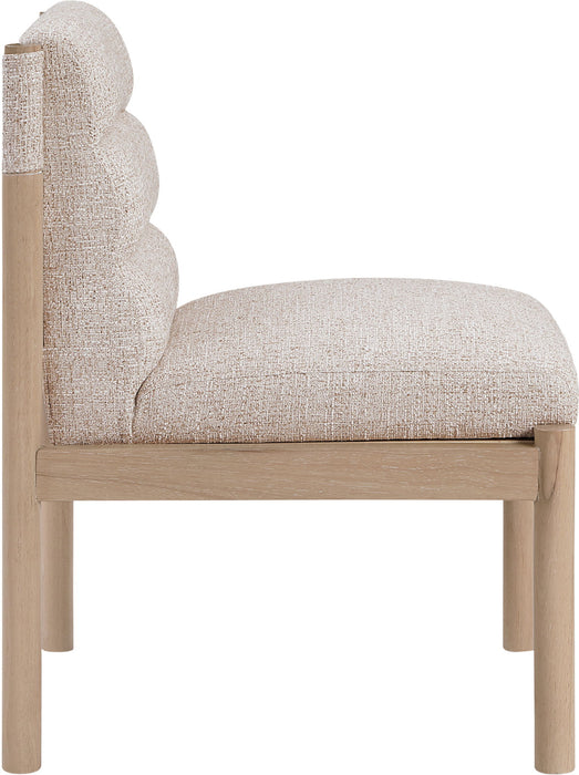 Eloura - Linen Textured Fabric Upholstered Dining Chair (Set of 2)
